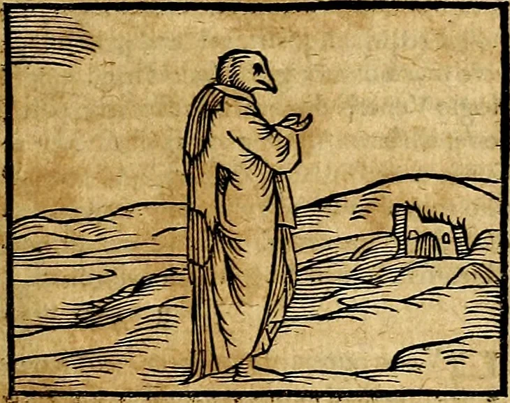 An illustration from Ioannis Pierii Valeriani Bellvnesis Hieroglyphica, sive De sacris Aegypticrvm aliarumq[ue] gentium literis, commentariorum libri LVIII cum duobus alijs ab eruditissimo viro annexis. Accesserunt loco auctarij, Hieroglyphicorum collectanea, ex veteribus & recentioribus auctoribus descripta, & in sex libros digesta. Horapollinis item hieroglyphicorum libri duo, ex postrema Dauidis Hoeschelij correctione. Praetereà eiusdem Pierij declamatiuncula Pro barbis sacerdotum, & reliqua opuscula siue Poemata omnia, 1614, leaf 314
