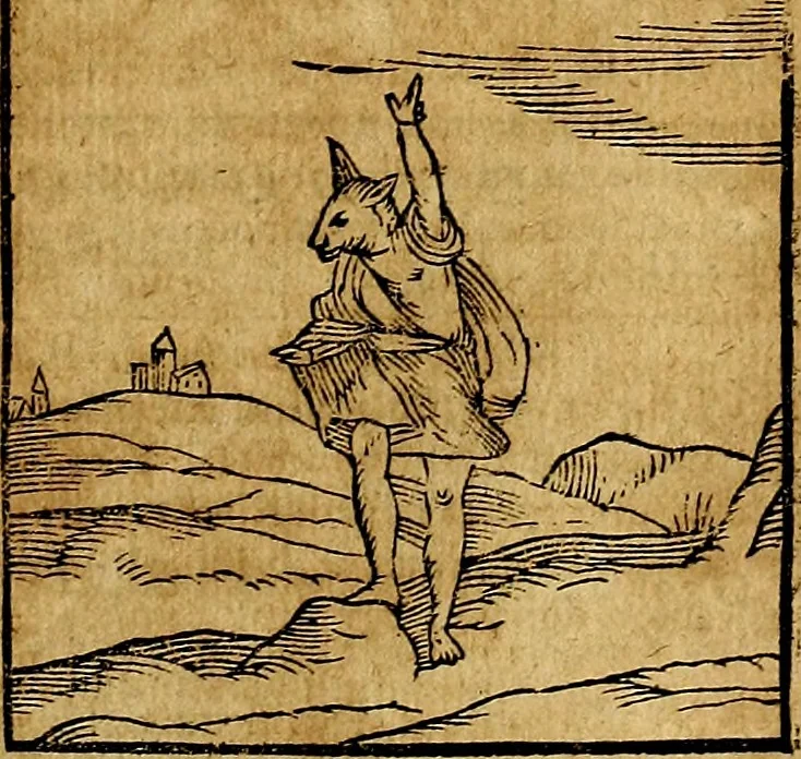 An illustration from Ioannis Pierii Valeriani Bellvnesis Hieroglyphica, sive De sacris Aegypticrvm aliarumq[ue] gentium literis, commentariorum libri LVIII cum duobus alijs ab eruditissimo viro annexis. Accesserunt loco auctarij, Hieroglyphicorum collectanea, ex veteribus & recentioribus auctoribus descripta, & in sex libros digesta. Horapollinis item hieroglyphicorum libri duo, ex postrema Dauidis Hoeschelij correctione. Praetereà eiusdem Pierij declamatiuncula Pro barbis sacerdotum, & reliqua opuscula siue Poemata omnia, 1614, leaf 452