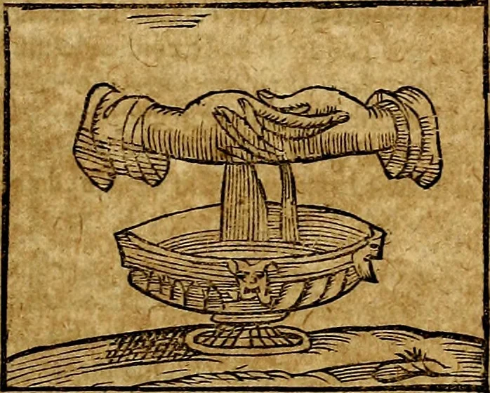 An illustration from Ioannis Pierii Valeriani Bellvnesis Hieroglyphica, sive De sacris Aegypticrvm aliarumq[ue] gentium literis, commentariorum libri LVIII cum duobus alijs ab eruditissimo viro annexis. Accesserunt loco auctarij, Hieroglyphicorum collectanea, ex veteribus & recentioribus auctoribus descripta, & in sex libros digesta. Horapollinis item hieroglyphicorum libri duo, ex postrema Dauidis Hoeschelij correctione. Praetereà eiusdem Pierij declamatiuncula Pro barbis sacerdotum, & reliqua opuscula siue Poemata omnia, 1614, leaf 486