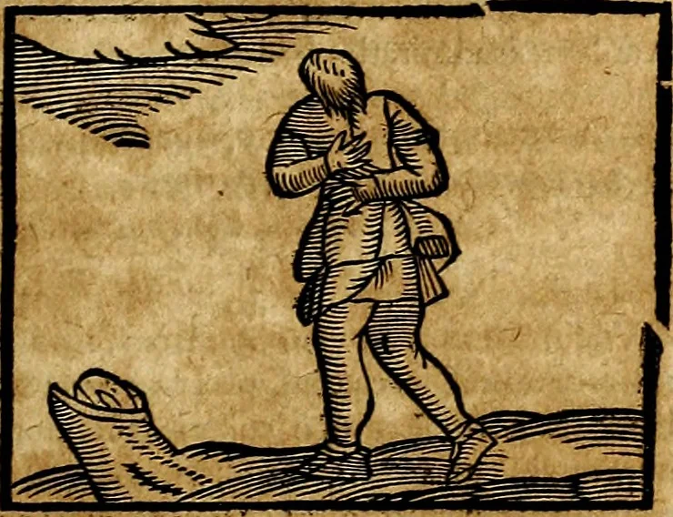 An illustration from Ioannis Pierii Valeriani Bellvnesis Hieroglyphica, sive De sacris Aegypticrvm aliarumq[ue] gentium literis, commentariorum libri LVIII cum duobus alijs ab eruditissimo viro annexis. Accesserunt loco auctarij, Hieroglyphicorum collectanea, ex veteribus & recentioribus auctoribus descripta, & in sex libros digesta. Horapollinis item hieroglyphicorum libri duo, ex postrema Dauidis Hoeschelij correctione. Praetereà eiusdem Pierij declamatiuncula Pro barbis sacerdotum, & reliqua opuscula siue Poemata omnia, 1614, leaf 490