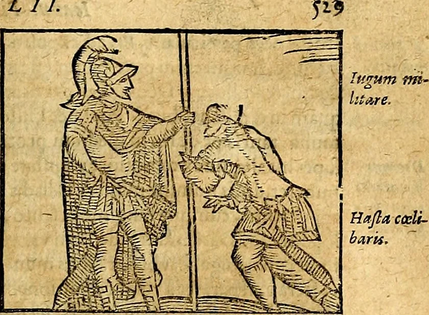 An illustration from Ioannis Pierii Valeriani Bellvnesis Hieroglyphica, sive De sacris Aegypticrvm aliarumq[ue] gentium literis, commentariorum libri LVIII cum duobus alijs ab eruditissimo viro annexis. Accesserunt loco auctarij, Hieroglyphicorum collectanea, ex veteribus & recentioribus auctoribus descripta, & in sex libros digesta. Horapollinis item hieroglyphicorum libri duo, ex postrema Dauidis Hoeschelij correctione. Praetereà eiusdem Pierij declamatiuncula Pro barbis sacerdotum, & reliqua opuscula siue Poemata omnia, 1614, leaf 592