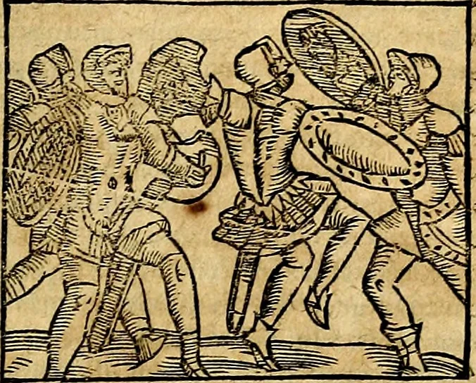 An illustration from Ioannis Pierii Valeriani Bellvnesis Hieroglyphica, sive De sacris Aegypticrvm aliarumq[ue] gentium literis, commentariorum libri LVIII cum duobus alijs ab eruditissimo viro annexis. Accesserunt loco auctarij, Hieroglyphicorum collectanea, ex veteribus & recentioribus auctoribus descripta, & in sex libros digesta. Horapollinis item hieroglyphicorum libri duo, ex postrema Dauidis Hoeschelij correctione. Praetereà eiusdem Pierij declamatiuncula Pro barbis sacerdotum, & reliqua opuscula siue Poemata omnia, 1614, leaf 598