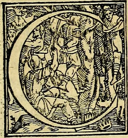 An illustration from Ioannis Pierii Valeriani Bellvnesis Hieroglyphica, sive De sacris Aegypticrvm aliarumq[ue] gentium literis, commentariorum libri LVIII cum duobus alijs ab eruditissimo viro annexis. Accesserunt loco auctarij, Hieroglyphicorum collectanea, ex veteribus & recentioribus auctoribus descripta, & in sex libros digesta. Horapollinis item hieroglyphicorum libri duo, ex postrema Dauidis Hoeschelij correctione. Praetereà eiusdem Pierij declamatiuncula Pro barbis sacerdotum, & reliqua opuscula siue Poemata omnia, 1614, leaf 6