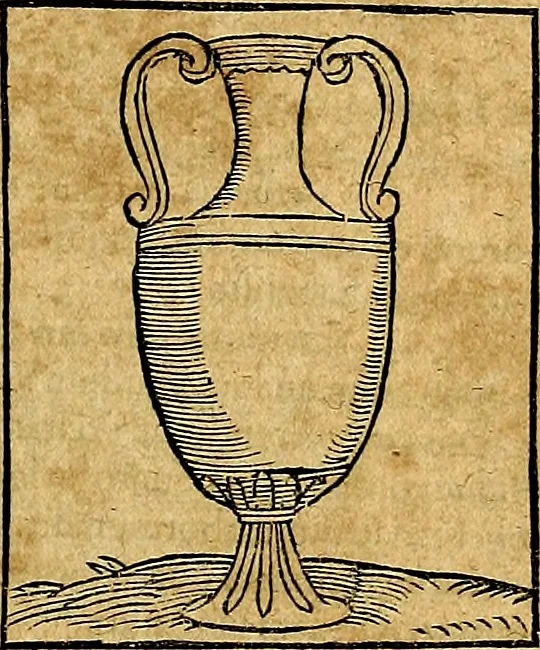 An illustration from Ioannis Pierii Valeriani Bellvnesis Hieroglyphica, sive De sacris Aegypticrvm aliarumq[ue] gentium literis, commentariorum libri LVIII cum duobus alijs ab eruditissimo viro annexis. Accesserunt loco auctarij, Hieroglyphicorum collectanea, ex veteribus & recentioribus auctoribus descripta, & in sex libros digesta. Horapollinis item hieroglyphicorum libri duo, ex postrema Dauidis Hoeschelij correctione. Praetereà eiusdem Pierij declamatiuncula Pro barbis sacerdotum, & reliqua opuscula siue Poemata omnia, 1614, leaf 708