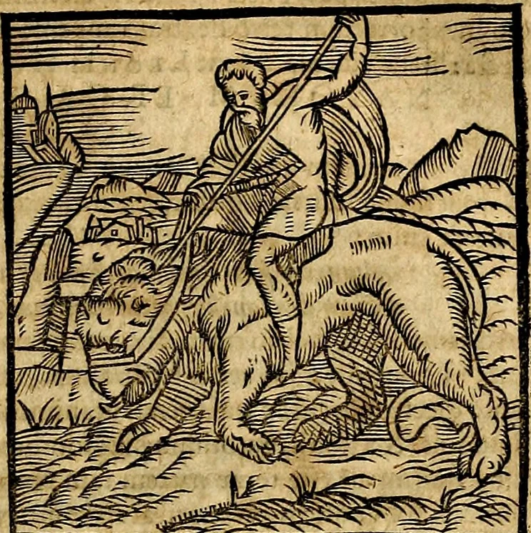 An illustration from Ioannis Pierii Valeriani Bellvnesis Hieroglyphica, sive De sacris Aegypticrvm aliarumq[ue] gentium literis, commentariorum libri LVIII cum duobus alijs ab eruditissimo viro annexis. Accesserunt loco auctarij, Hieroglyphicorum collectanea, ex veteribus & recentioribus auctoribus descripta, & in sex libros digesta. Horapollinis item hieroglyphicorum libri duo, ex postrema Dauidis Hoeschelij correctione. Praetereà eiusdem Pierij declamatiuncula Pro barbis sacerdotum, & reliqua opuscula siue Poemata omnia, 1614, leaf 78