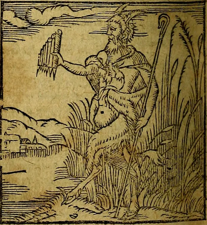 An illustration from Ioannis Pierii Valeriani Bellvnesis Hieroglyphica, sive De sacris Aegypticrvm aliarumq[ue] gentium literis, commentariorum libri LVIII cum duobus alijs ab eruditissimo viro annexis. Accesserunt loco auctarij, Hieroglyphicorum collectanea, ex veteribus & recentioribus auctoribus descripta, & in sex libros digesta. Horapollinis item hieroglyphicorum libri duo, ex postrema Dauidis Hoeschelij correctione. Praetereà eiusdem Pierij declamatiuncula Pro barbis sacerdotum, & reliqua opuscula siue Poemata omnia, 1614, leaf 793