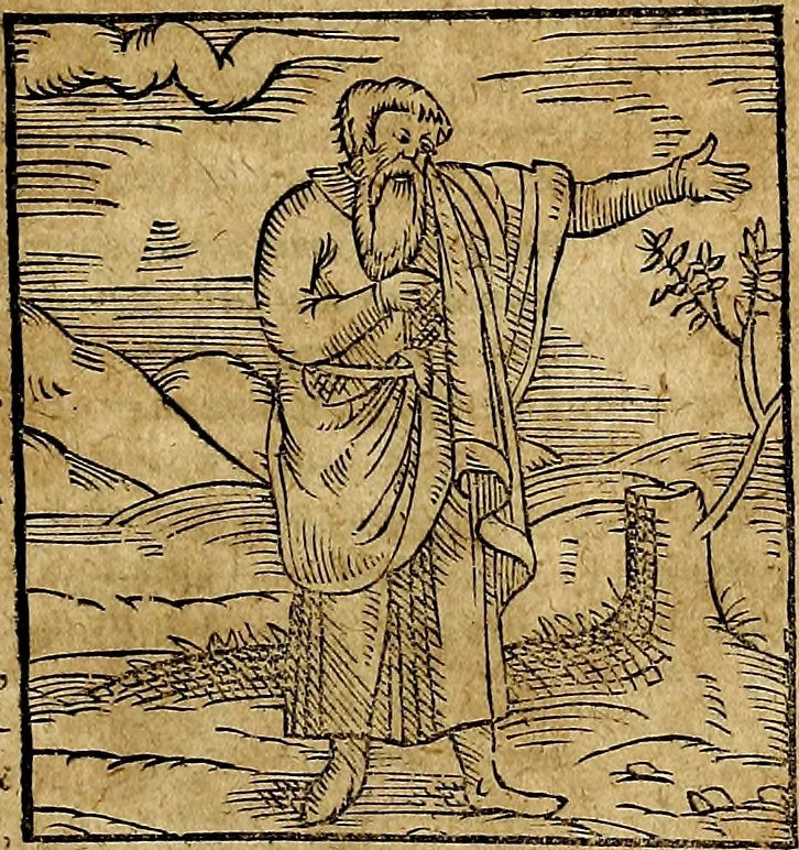 An illustration from Ioannis Pierii Valeriani Bellvnesis Hieroglyphica, sive De sacris Aegypticrvm aliarumq[ue] gentium literis, commentariorum libri LVIII cum duobus alijs ab eruditissimo viro annexis. Accesserunt loco auctarij, Hieroglyphicorum collectanea, ex veteribus & recentioribus auctoribus descripta, & in sex libros digesta. Horapollinis item hieroglyphicorum libri duo, ex postrema Dauidis Hoeschelij correctione. Praetereà eiusdem Pierij declamatiuncula Pro barbis sacerdotum, & reliqua opuscula siue Poemata omnia, 1614, leaf 802