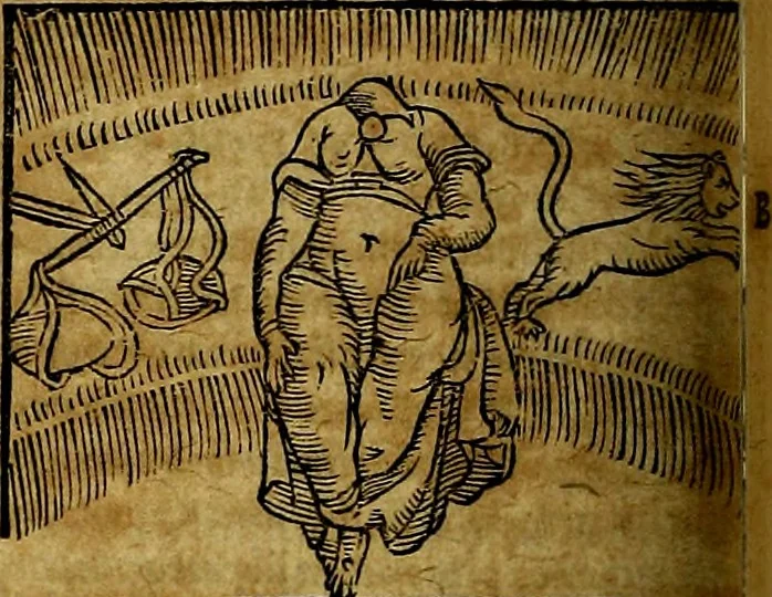 An illustration from Ioannis Pierii Valeriani Bellvnesis Hieroglyphica, sive De sacris Aegypticrvm aliarumq[ue] gentium literis, commentariorum libri LVIII cum duobus alijs ab eruditissimo viro annexis. Accesserunt loco auctarij, Hieroglyphicorum collectanea, ex veteribus & recentioribus auctoribus descripta, & in sex libros digesta. Horapollinis item hieroglyphicorum libri duo, ex postrema Dauidis Hoeschelij correctione. Praetereà eiusdem Pierij declamatiuncula Pro barbis sacerdotum, & reliqua opuscula siue Poemata omnia, 1614, leaf 811
