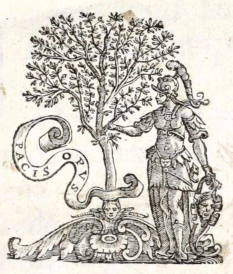 An illustration from Ioannis Rhodii De acia dissertatio ad Cornelii Celsi mentem, 1639, leaf 5