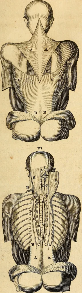 An illustration from Ioannis Veslingii ... Syntagma anatomicum, 1647, leaf 176
