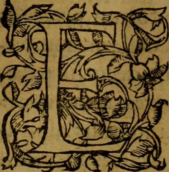 An illustration from Ioan. Veteris Orationes in medicinae commendationem : & in gratiam octodecim medicae laureae candidatorum institutae, ac in eorundem scholis per tres co[n]tinuos dies habitae, in quibus perpetua gymnasiorum corporis & animi comparatio explicatur .., 1560, leaf 34