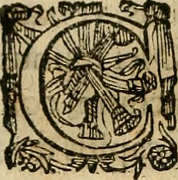 An illustration from Io. Bap. Portae Neopolitani de distillatione lib. IX : quibus certa methodo, multipliciq[ue] artificio, penitioribus naturae arcanis detectis, cuius libet mixti in propria elementa resolutio, perfectè docetur, 1608, leaf 107