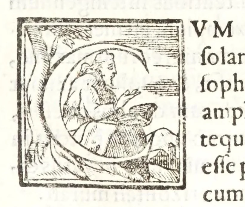 An illustration from Io. Baptistae Benedicti patritij veneti philosophi De gnomonvm vmbrarvmq. solarivm vsv liber : nunc primùm publicae utilitati, studiosorumq̀. commoditati in lucem aeditus, 1574, leaf 235