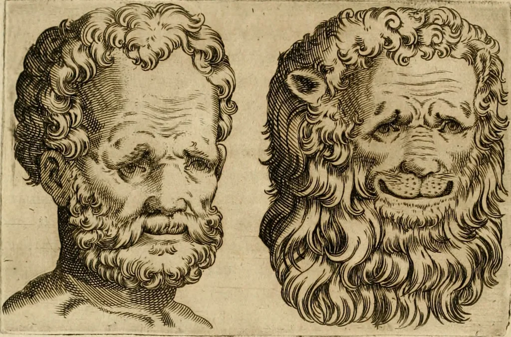 An illustration from Io. Baptistae Portae neapolitani De hvmana physiognomonia libri IIII, 1586, leaf 51