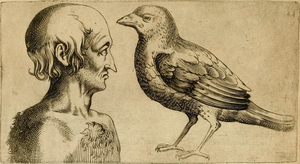 An illustration from Io. Baptistae Portae neapolitani De hvmana physiognomonia libri IIII, 1586, leaf 85