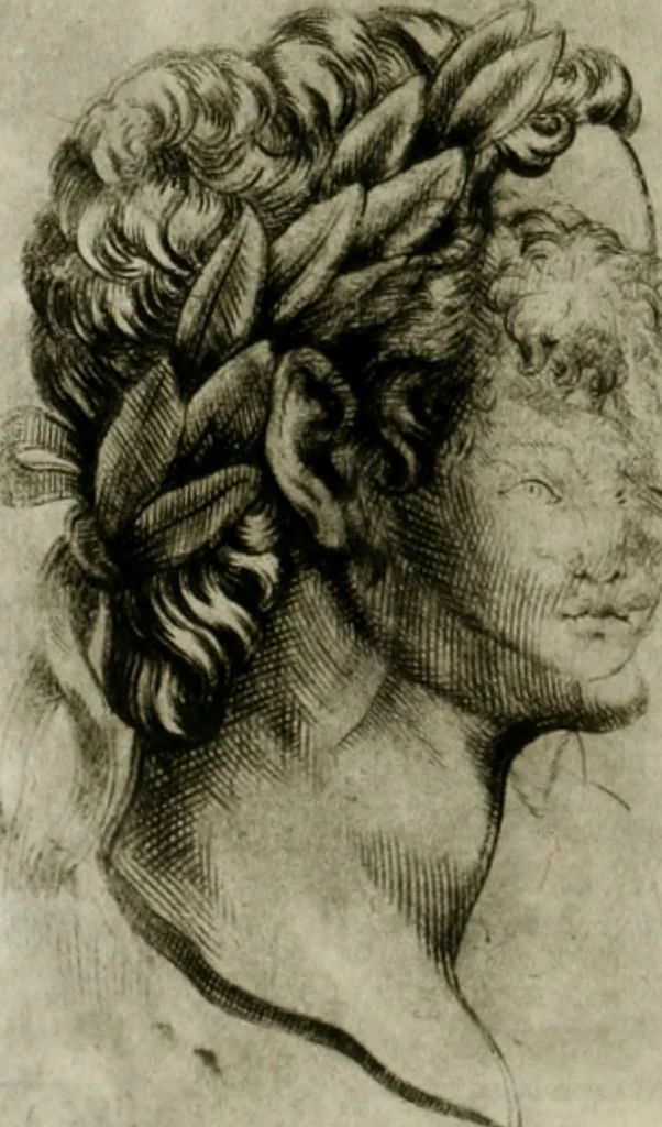 An illustration from Io. Batis. Portae Neap. De humana physiognomia li. VI : in quibus docetur quom[odo] animi propentes naturalibus remediis compesci possint, 1602, leaf 59