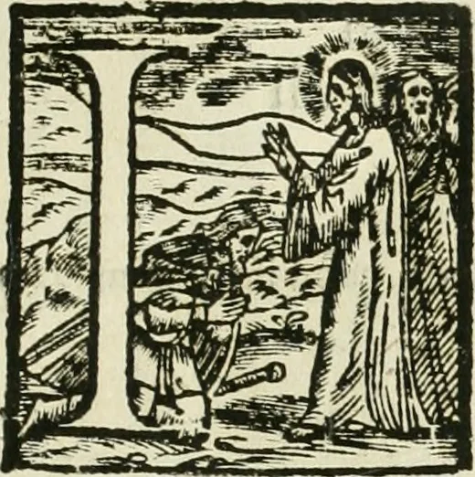 An illustration from Io. Batis. Portae Neap. De humana physiognomia li. VI : in quibus docetur quom[odo] animi propentes naturalibus remediis compesci possint, 1602, leaf 6