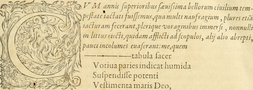 An illustration from Io. Bodini Andegavensis De republica libri sex, 1586, leaf 6