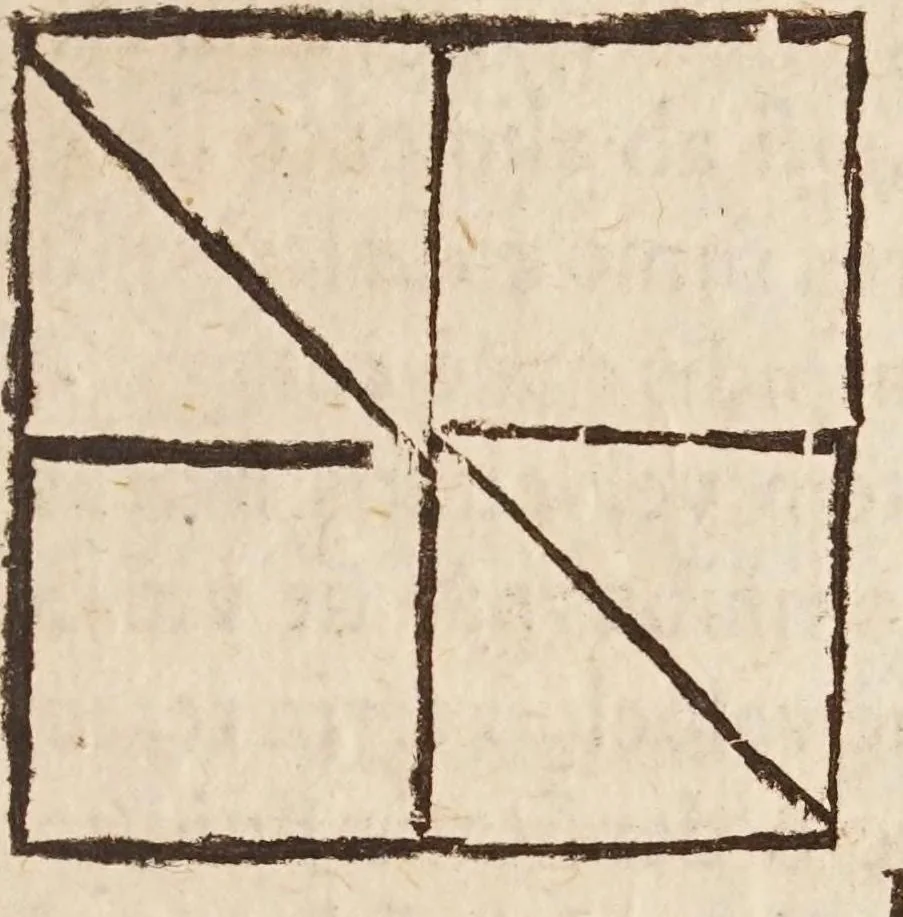 An illustration from Io: Chrysostomi Magneni ... Democritvs reviviscens, sive, De atomis ad excellentissimum senatvm mediolanensem : addita est Democriti vita cum indicibus necessarijs, 1646, leaf 157