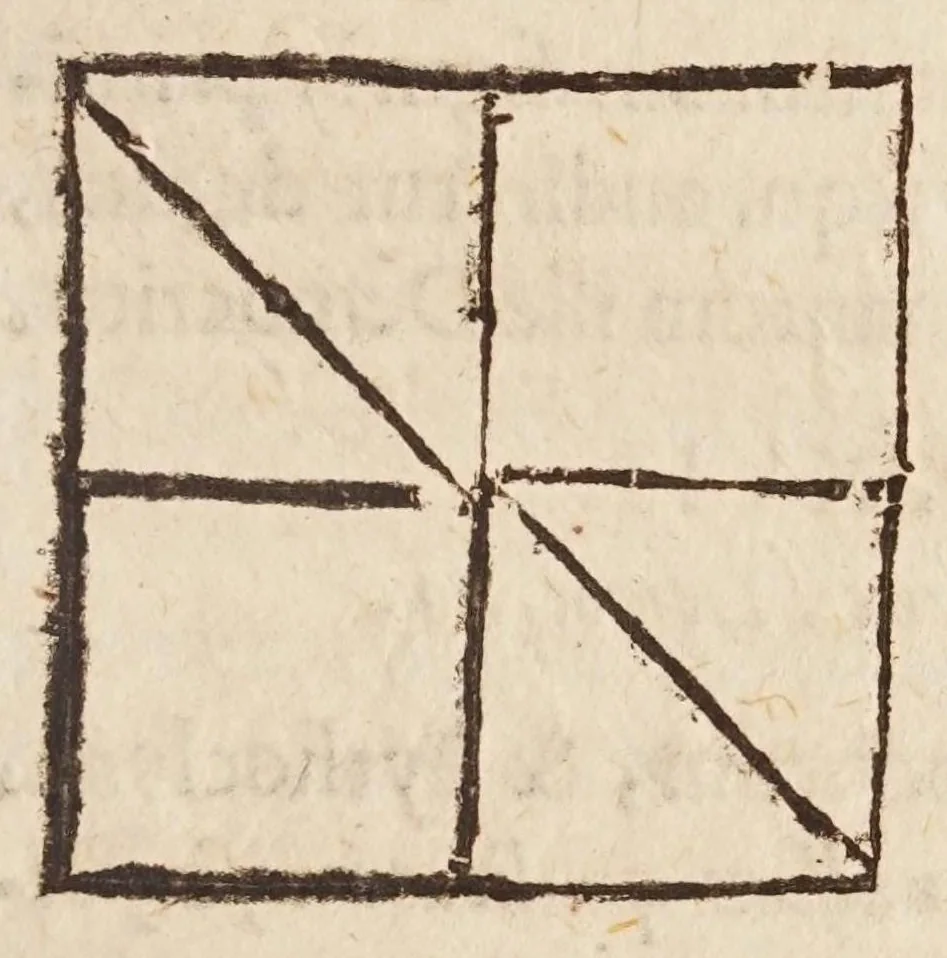 An illustration from Io: Chrysostomi Magneni ... Democritvs reviviscens, sive, De atomis ad excellentissimum senatvm mediolanensem : addita est Democriti vita cum indicibus necessarijs, 1646, leaf 159