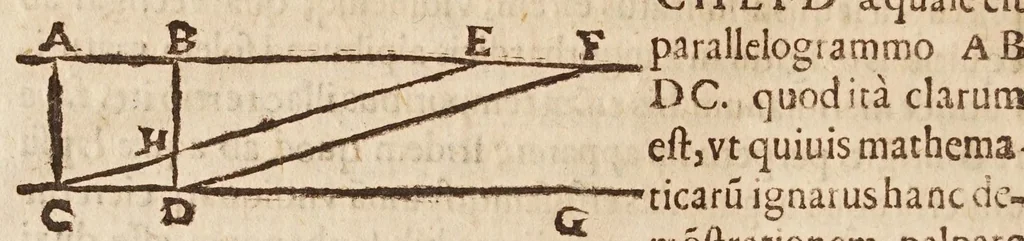 An illustration from Io: Chrysostomi Magneni ... Democritvs reviviscens, sive, De atomis ad excellentissimum senatvm mediolanensem : addita est Democriti vita cum indicibus necessarijs, 1646, leaf 270