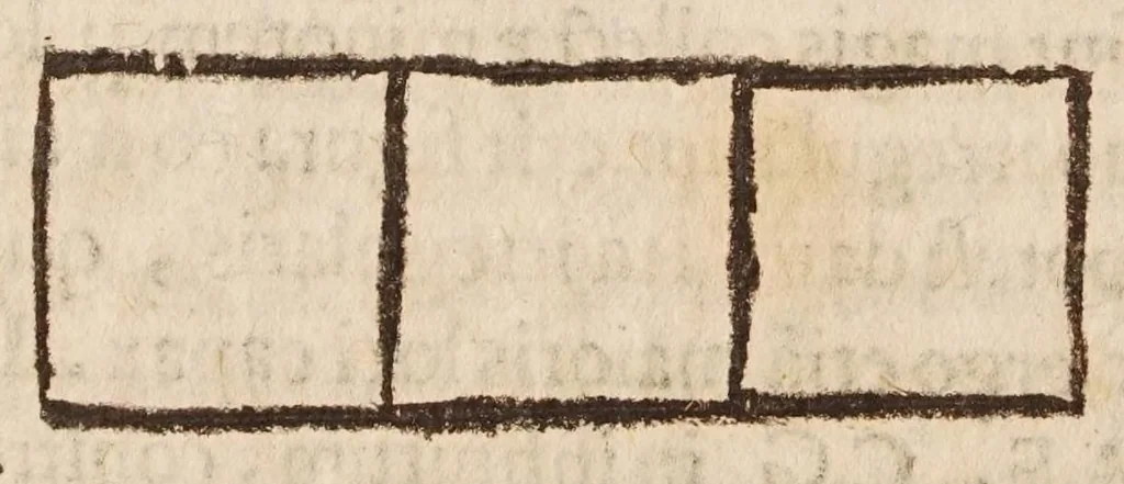 An illustration from Io: Chrysostomi Magneni ... Democritvs reviviscens, sive, De atomis ad excellentissimum senatvm mediolanensem : addita est Democriti vita cum indicibus necessarijs, 1646, leaf 270