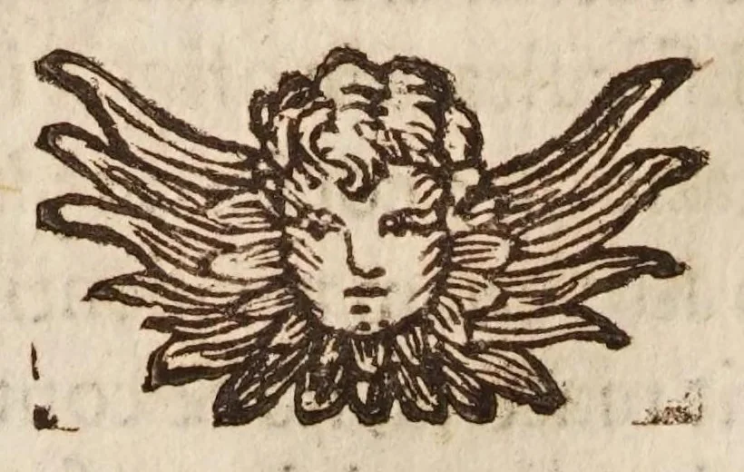 An illustration from Io: Chrysostomi Magneni ... Democritvs reviviscens, sive, De atomis ad excellentissimum senatvm mediolanensem : addita est Democriti vita cum indicibus necessarijs, 1646, leaf 52
