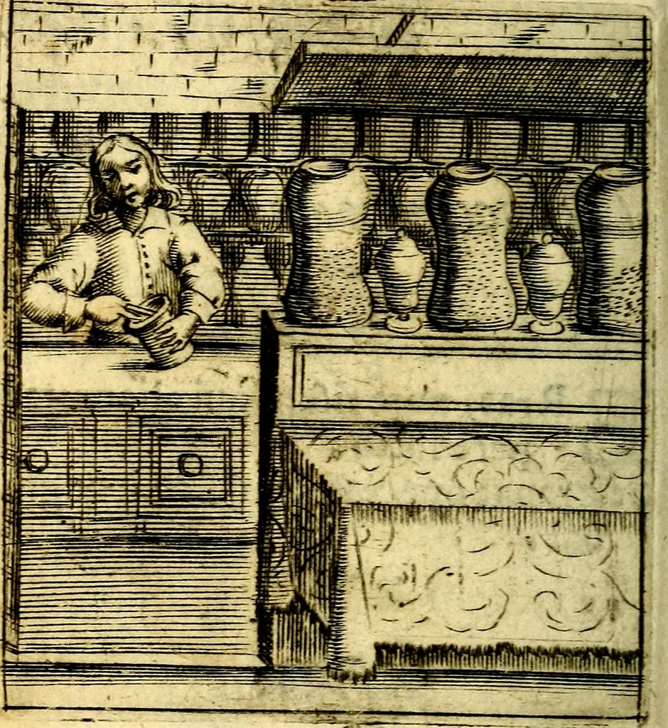 An illustration from Io: Francisci Bonomij Bononiensis Chiron Achillis, siue, Nauarchus humanæ uitæ : morali emblemate geminato ad felicitatis portum perducens, 1661, leaf 161