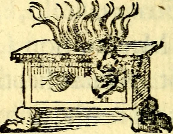 An illustration from Io: Francisci Bonomij Bononiensis Chiron Achillis, siue, Nauarchus humanæ uitæ : morali emblemate geminato ad felicitatis portum perducens, 1661, leaf 169