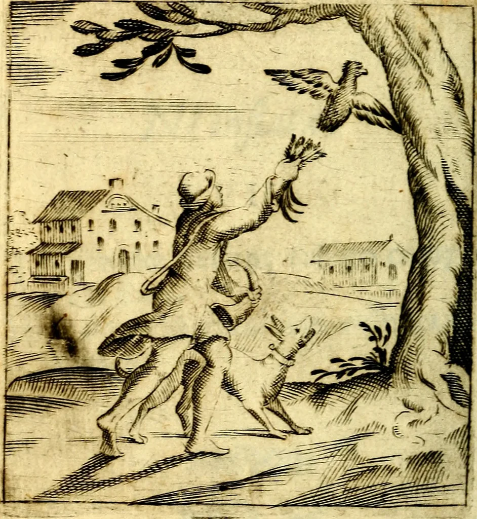 An illustration from Io: Francisci Bonomij Bononiensis Chiron Achillis, siue, Nauarchus humanæ uitæ : morali emblemate geminato ad felicitatis portum perducens, 1661, leaf 179