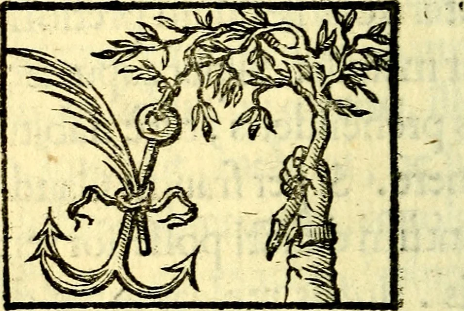 An illustration from Io: Francisci Bonomij Bononiensis Chiron Achillis, siue, Nauarchus humanæ uitæ : morali emblemate geminato ad felicitatis portum perducens, 1661, leaf 185