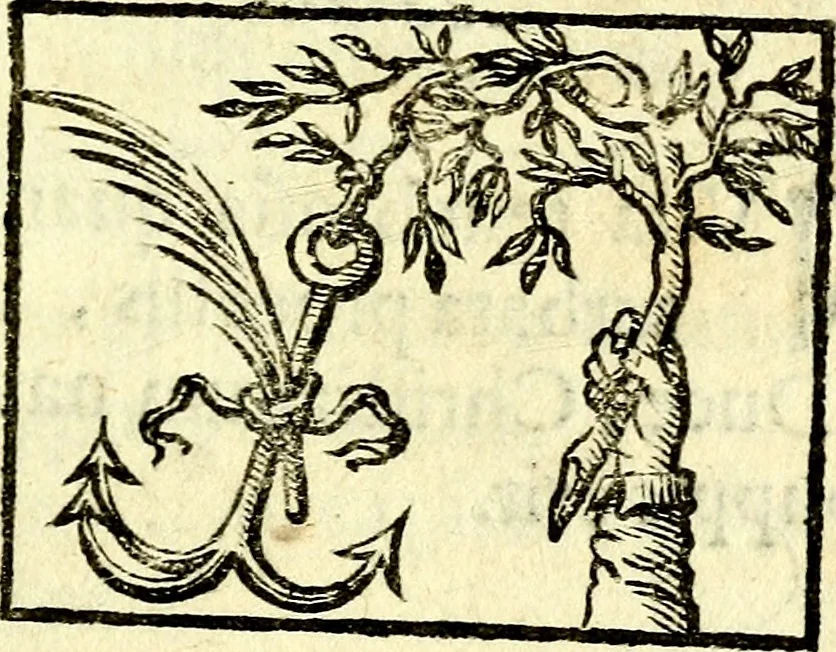 An illustration from Io: Francisci Bonomij Bononiensis Chiron Achillis, siue, Nauarchus humanæ uitæ : morali emblemate geminato ad felicitatis portum perducens, 1661, leaf 20