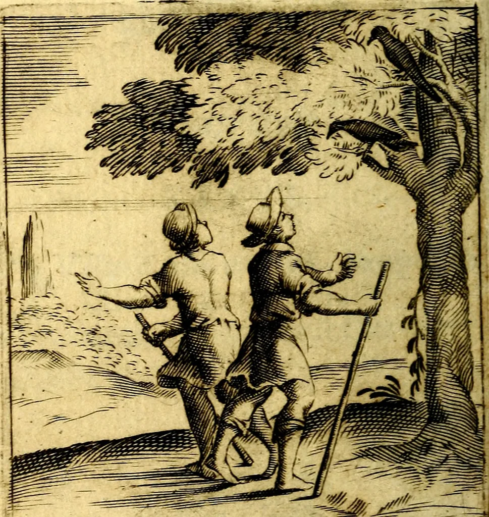 An illustration from Io: Francisci Bonomij Bononiensis Chiron Achillis, siue, Nauarchus humanæ uitæ : morali emblemate geminato ad felicitatis portum perducens, 1661, leaf 319