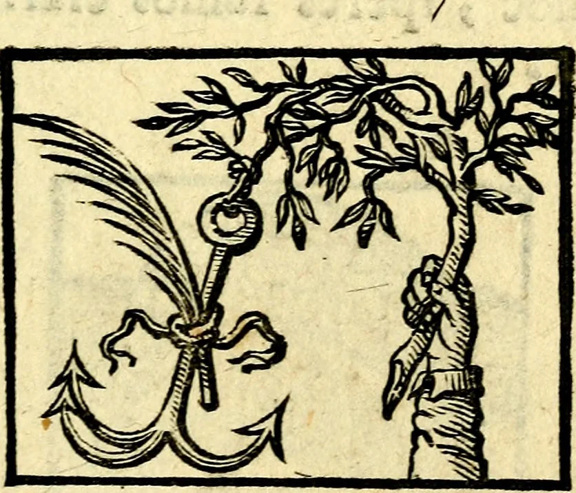 An illustration from Io: Francisci Bonomij Bononiensis Chiron Achillis, siue, Nauarchus humanæ uitæ : morali emblemate geminato ad felicitatis portum perducens, 1661, leaf 340