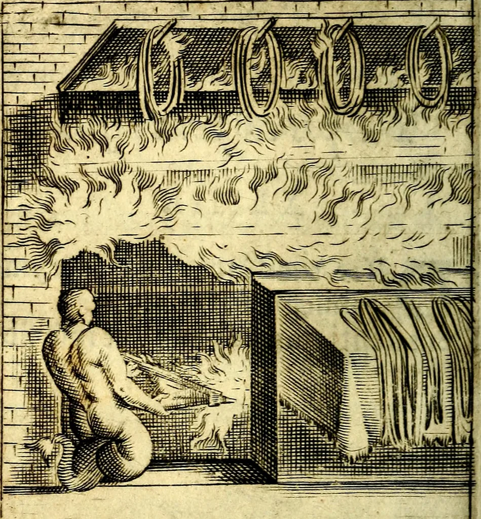 An illustration from Io: Francisci Bonomij Bononiensis Chiron Achillis, siue, Nauarchus humanæ uitæ : morali emblemate geminato ad felicitatis portum perducens, 1661, leaf 379