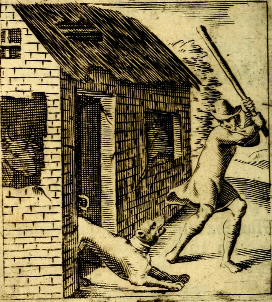 An illustration from Io: Francisci Bonomij Bononiensis Chiron Achillis, siue, Nauarchus humanæ uitæ : morali emblemate geminato ad felicitatis portum perducens, 1661, leaf 71