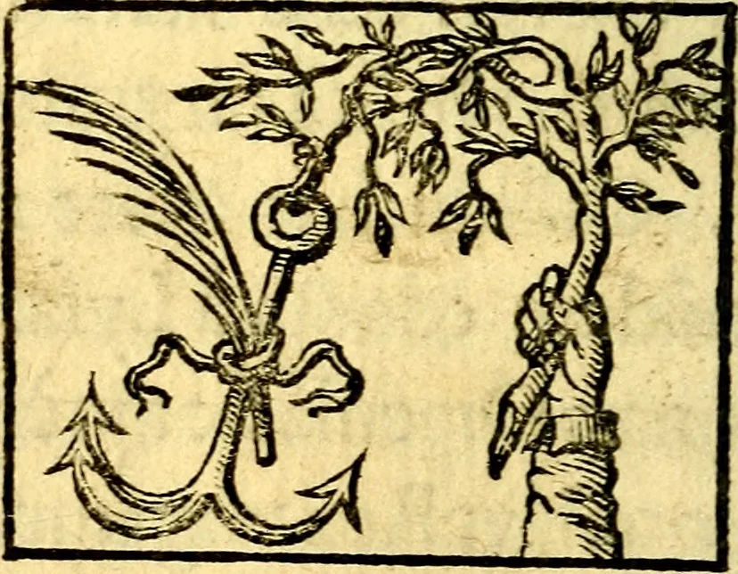 An illustration from Io: Francisci Bonomij Bononiensis Chiron Achillis, siue, Nauarchus humanæ uitæ : morali emblemate geminato ad felicitatis portum perducens, 1661, leaf 91