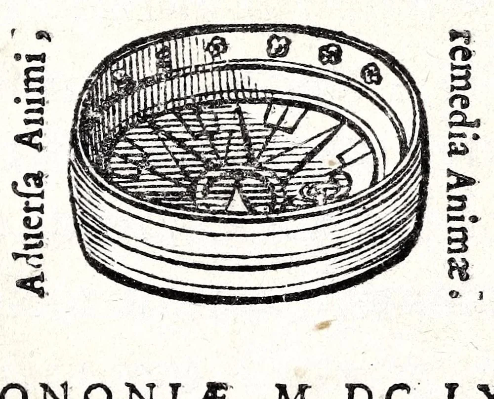 An illustration from Io. Francisci Bonomij Bononiensis Chiron Achillis, siue, Nauarchus humanae vitae : morali emblemate geminato ad felicitatis portum perducens, 1661, leaf 11