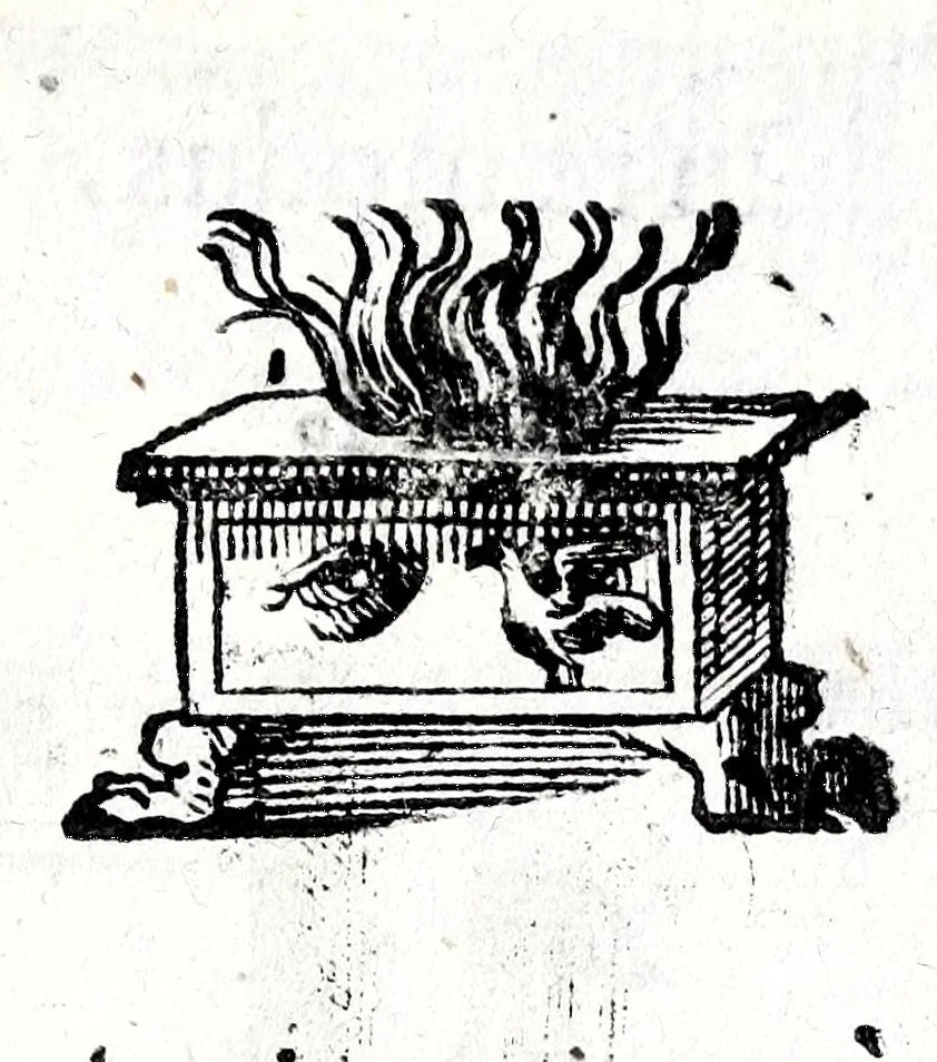An illustration from Io. Francisci Bonomij Bononiensis Chiron Achillis, siue, Nauarchus humanae vitae : morali emblemate geminato ad felicitatis portum perducens, 1661, leaf 483