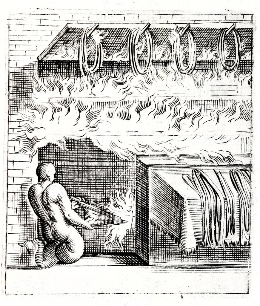 An illustration from Io. Francisci Bonomij Bononiensis Chiron Achillis, siue, Nauarchus humanae vitae : morali emblemate geminato ad felicitatis portum perducens, 1661, leaf 514