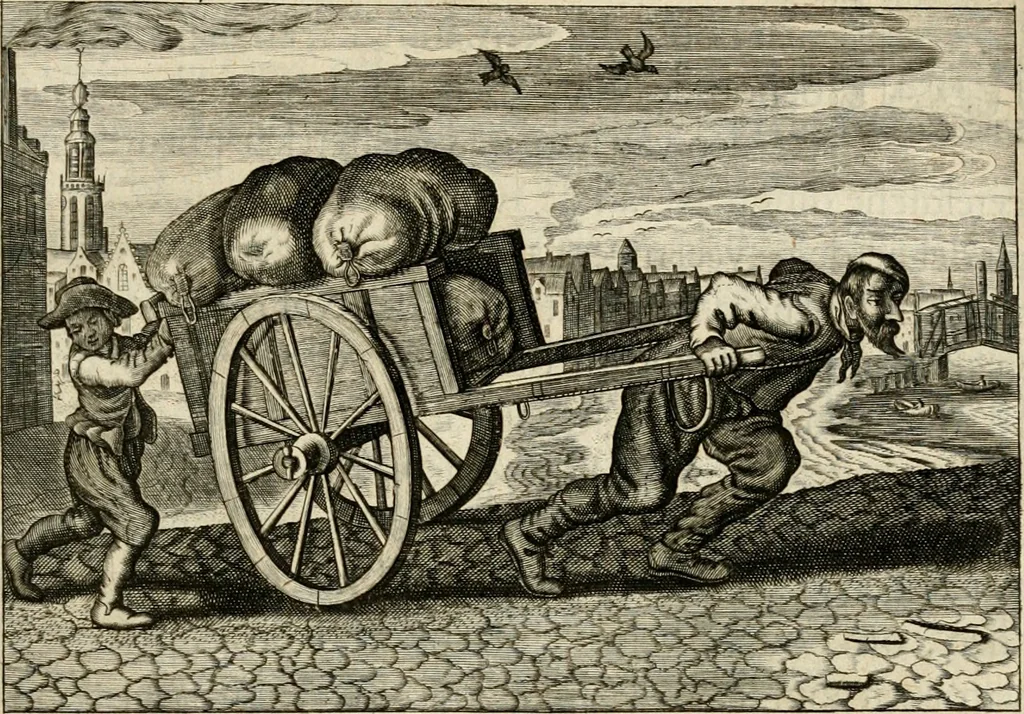 An illustration from Iohannis de Brunes I.C. Emblemata, of, Zinne-werck : voorghestelt in beelden, ghedichten en breeder uijt-legginghen, tot uijt-druckinghe en verbeteringhe van verscheijden feijlen onser eeuwe, 1624, leaf 208