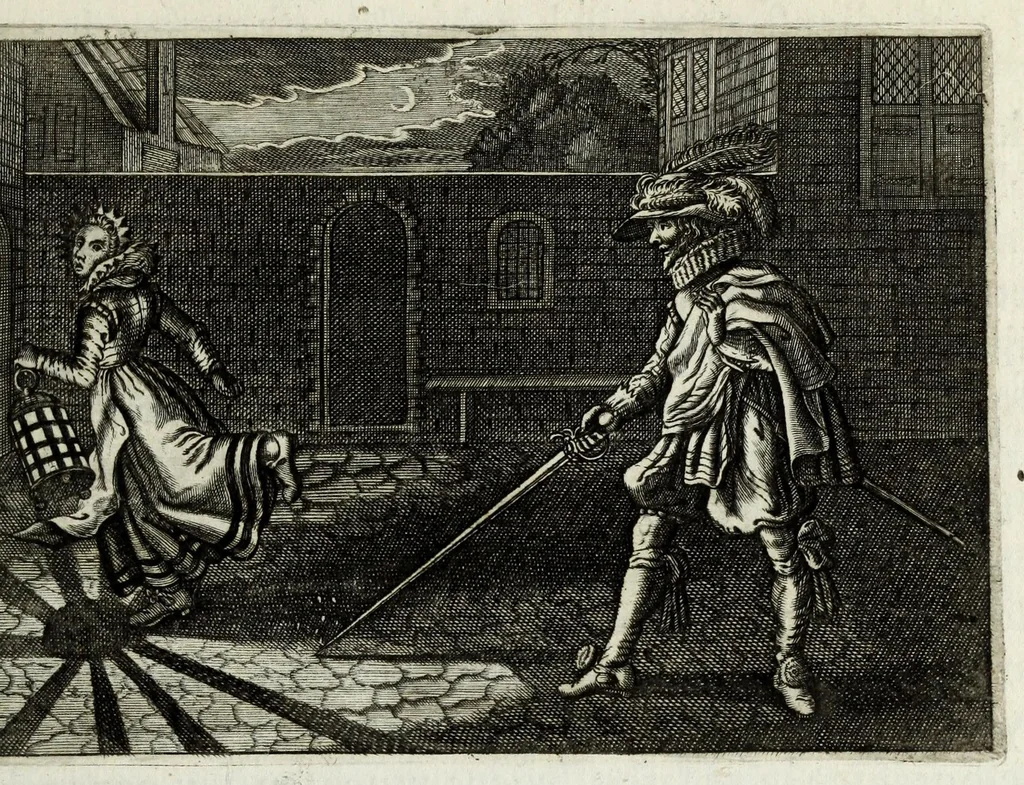 An illustration from Iohannis de Brunes I.C. Emblemata of zinne-werck : voorghestelt in beelden, ghedichten, en breeder uijt-legginghen, tot uijt-druckinghe en verbeteringhe van verscheijden feijlen onser eeuwe, 1661, leaf 261