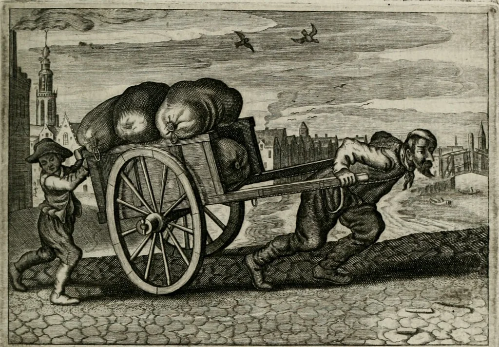 An illustration from Iohannis de Brunes I.C. Emblemata of Zinne-werck : vorghestelt, in beelden, ghedichten, en breeder uijt-legginghen, tot uijt-druckinghe, en verbeteringhe van verscheijden feijlen onser eeuwe, 1661, leaf 208