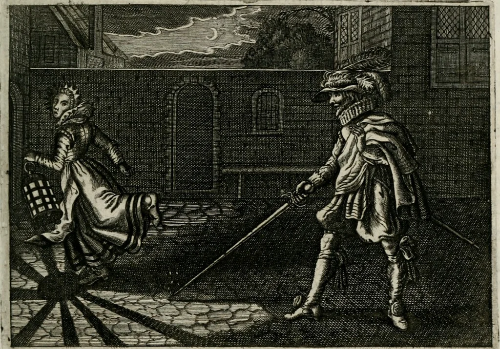 An illustration from Iohannis de Brunes I.C. Emblemata of Zinne-werck : vorghestelt, in beelden, ghedichten, en breeder uijt-legginghen, tot uijt-druckinghe, en verbeteringhe van verscheijden feijlen onser eeuwe, 1661, leaf 262