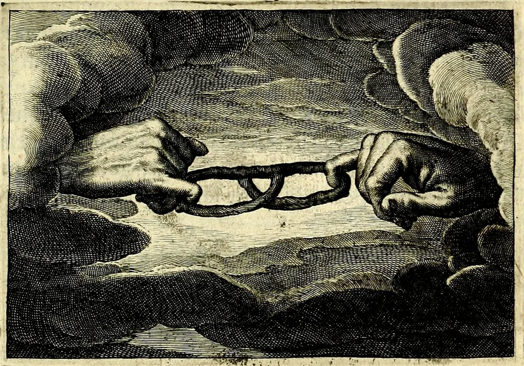 An illustration from Iohannis de Brunes I.C. Emblemata of Zinne-werck : voorghestelt, in Beelden, ghedichten, en breeder uijt-legginghen, tot uijt-druckinghe, en verbeteringhe van verscheijden feijlen onser eeuwe, 1661, leaf 154