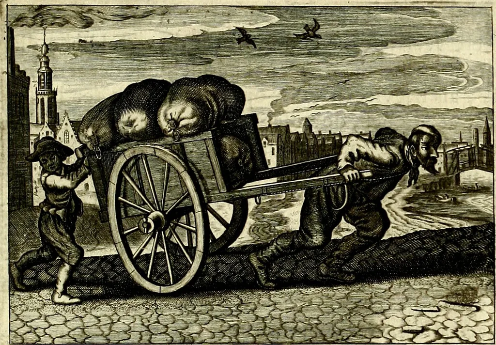 An illustration from Iohannis de Brunes I.C. Emblemata of Zinne-werck : voorghestelt, in Beelden, ghedichten, en breeder uijt-legginghen, tot uijt-druckinghe, en verbeteringhe van verscheijden feijlen onser eeuwe, 1661, leaf 202