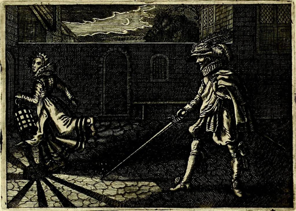 An illustration from Iohannis de Brunes I.C. Emblemata of Zinne-werck : voorghestelt, in Beelden, ghedichten, en breeder uijt-legginghen, tot uijt-druckinghe, en verbeteringhe van verscheijden feijlen onser eeuwe, 1661, leaf 256