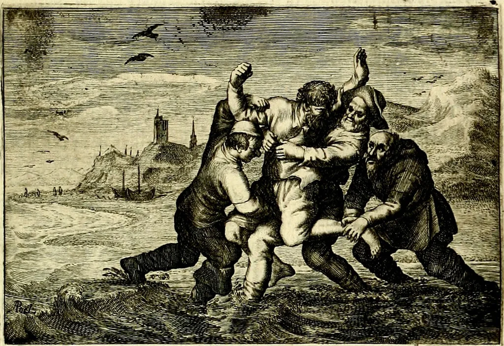 An illustration from Iohannis de Brunes I.C. Emblemata of Zinne-werck : voorghestelt, in Beelden, ghedichten, en breeder uijt-legginghen, tot uijt-druckinghe, en verbeteringhe van verscheijden feijlen onser eeuwe, 1661, leaf 288