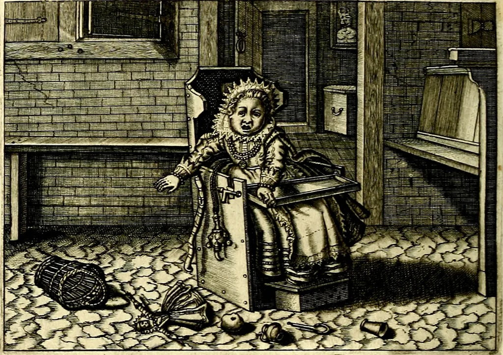 An illustration from Iohannis de Brunes I.C. Emblemata of Zinne-werck : voorghestelt, in Beelden, ghedichten, en breeder uijt-legginghen, tot uijt-druckinghe, en verbeteringhe van verscheijden feijlen onser eeuwe, 1661, leaf 373