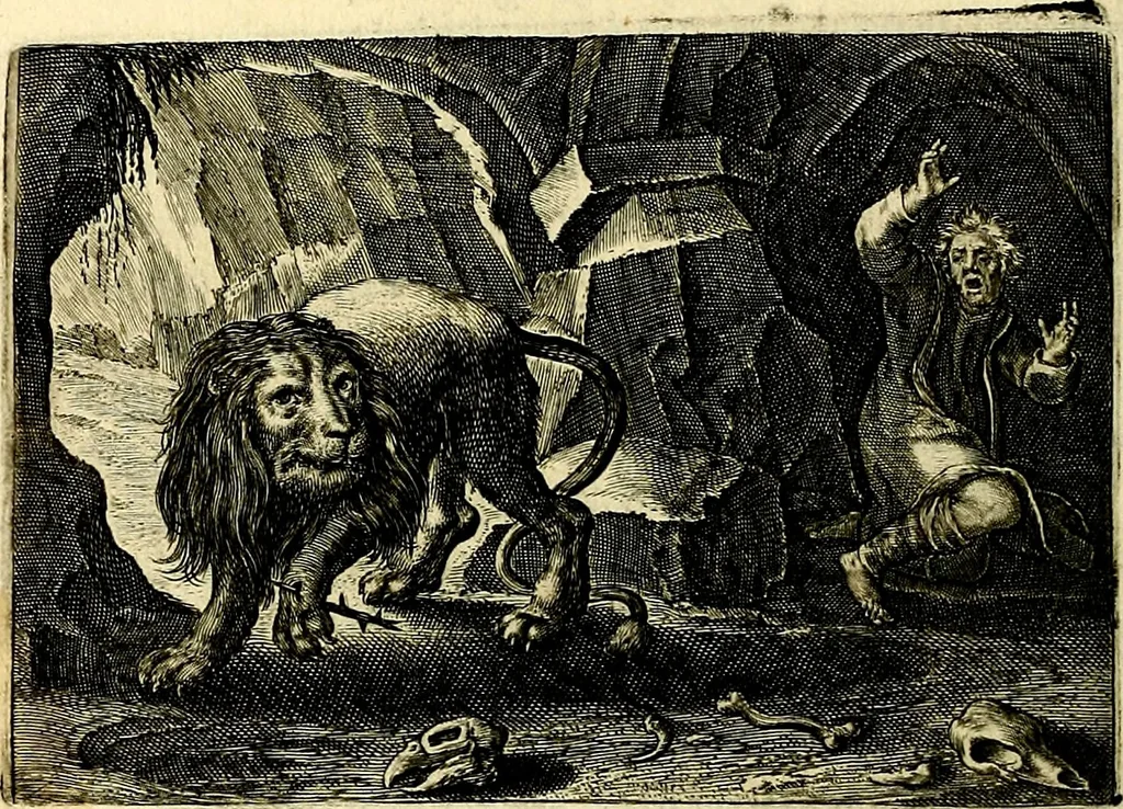 An illustration from Iohannis de Brunes I.C. Emblemata of Zinne-werck : voorghestelt, in Beelden, ghedichten, en breeder uijt-legginghen, tot uijt-druckinghe, en verbeteringhe van verscheijden feijlen onser eeuwe, 1661, leaf 77